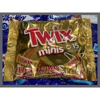 ราคา chocolateTwix minis 1ถุงมี 15 ชิ้น น้ำหนัก 333 กรัม (22237286113)