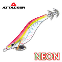 ราคา โยตกหมึก ATTACKER NEON SQUID JIG โยกุ้งเรืองแสง เหยื่อปลอมตกหมึก ขนาด 2 5 3 0 (22067096209)