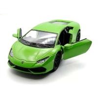 ราคา พร้อมส่ง KINSMART โมเดลรถเหล็ก รถสปอร์ท Lamborghini Huracan LP610 4 ยาว 12 5cm สเกล 1 36 (19497366759)