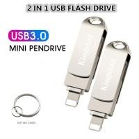 ราคา 2 in 1 แฟลชไดรฟ์ Usb 2TB Usb Flash Drive 1TB Otg Pendrive สําหรับ iPhone Storage Pendrive (22807232838)