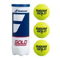 ราคา Babolat ลูกเทนนิส Gold Championship x3 Tennis ball Yellow 501084 กระป๋องละ 3 ลูก (22572763877)