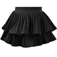 ราคา keu d พร้อมส่ง กระโปรงจับจีบ รอบตัว เอวสูง ผ้าทิ้งตัว มีวับใน เอวยางยืด สีพื้นสุดน่ารัก (21422585005)