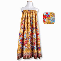 ราคา กระโจมอกอาบน้ำ ผ้าถุงอาบน้ำ ผ้าถุงเข้าค่าย ลายดอกไม้ ใส่ได้ 2 แบบ ชุดคลุมอาบน้ำ ชุดอาบน้ำหญิง ผ้าถุงขอบยางยืด กระโปรงอาบน้ำ ผ้าถุงยางยืด กระโจมอกอาบนำ้ กระโจมอกยางยืด ผ้าถุงอาบน้ำผญ (22387279599)