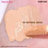 ราคา Sivanna Colors คอนซิลเลอร์ ลิควิค Magic Touch Flawless Concealer Liquid HF122 (22773837453)