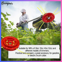 ราคา จานเอ็นตัดหญ้า อลูมิเนียม สีส้ม สำหรับเครื่องตัดหญ้า สะพาย ทุกรุ่น ทุกยี่ห้อ จานเอ็น จานเอ็นตัดหญ้า อลูมิเนียม อย่างดี น้ำหนักเบา 8 รู จานเอ็นอลูมิเนียม แถมเอ็น 4 เส้น (22678846100)