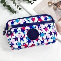 ราคา กระเป๋าผ้า 4 ซิบ สีสวยมาก น่าใช้สุดๆ มีสายยาวสะพายข้าง และสายคล้องมือ ใส่โทรศัพท์ได้ กระเป๋าสตางค์ กระเป๋าตัง กระเป๋าสะพายข้าง (21799617105)