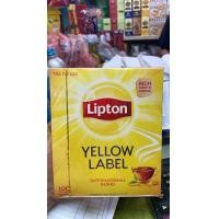 ราคา ชา Lipton Yellow Label ชาลิปตัน กล่องสีเหลือง International Blend ขนาด 100 ซอง (21608750761)