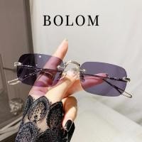 ราคา BOLOM แว่นตาสายตาสั้น แว่นสายตาสั้น auto ม่มีกรอบ ป้องกันแสงสีฟ้ แว่นกรองแสง UV400 ผู้ชายผู้หญิง (22617789684)