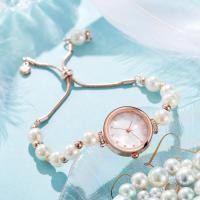 ราคา ใหม่แฟชั่นมุกสายเล็ก Fritillaria รอบนาฬิกาผู้หญิงนาฬิกาข้อมือปรับได้ฟรีนาฬิกาควอตซ์ผู้หญิง (22519452175)