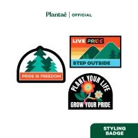 ราคา Plantae Styling Badge ตัวรีด ติดกระเป๋า 3 แบบ 3 ชิ้น (21982272326)