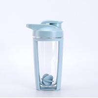 ราคา แก้วเชค แก้วชงโปรตีน590ml กระบอกเชคแก้วเชค แก้วชงโปรตีน แก้วเชคเวย์ ลูกเหล็กเขย่า (22586131840)