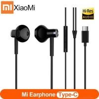 ราคา Xiaomi Mi หูฟังแบบอินเอียร์ไฮบริด DCหูฟัง Type C 3 5มม แบบดั้งเดิมพร้อมสายควบคุมสำหรับ Mi 9 10 Lite Note 10 Pro Redmi Note 8 9 Pro 9S 8T (14050852327)
