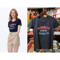 ราคา เสื้อยืดพิมพ์ลายcc ooเสื้อยืดผู้หญิงลายกราฟฟิก CC OO คอลใหม่ล่าสุด ไซส์s 3xl (18612864239)