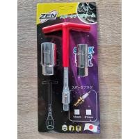 ราคา ZEN บล็อคขันหัวเทียน บล็อกตัวทีถอดหัวเทียน ชุดถอดหัวเทียน ประแจถอดหัวเทียน สินค้าพร้อมส่ง (16388692746)