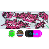ราคา สติ๊กเกอร์ fino ปี 2010 รุ่น 12 fashion สติ๊กเกอร์มอไซค์ ฟีโน่ ปี 2010 รุ่น 12 fashion สีสวย สีสด สีไม่เพี้ยน (7646535386)