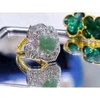 ราคา หินนำโชค จี้หินอเวนเจอรีน ชุบทอง 24k แหวนอเวนเจอรีน honkai Aventurine (22616790801)