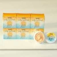 ราคา มิกิ กันแดดใยไหมแท้100 ขนาด 5 กรัม มี อย Miki Sunscreen เกลี่ยง่าย กันน้ำ กันเหงื่อ ใช้ดีมาก เนื้อเรียบเนียน ไม่ติดแมส (22803746813)