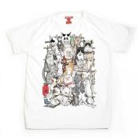 ราคา พร้อมส่งเสื้อเฮีย ใหม่ เสื้อยืด แขนสั้น แชปเตอร์วัน สเก๊ตบุ๊ค ลาย แมวยากูซ่า ผ้านิ่ม Neko Family Chapter One Sketchbook Soft T Shirt (22313329434)