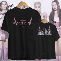 ราคา พร้อมส่งเสื้อเฮีย ใหม่ Tshirt เสื้อยืด BLACKPINK Tour สำหรับผู้ชายและผู้หญิง 100 Cotton แขนสั้น ส่วนร้านค้าใหม่ S 5XL (22313450186)