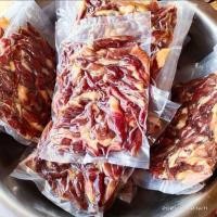 ราคา หมูแดดเดียว คุ้มมาก เนื้อสันคอหมูคัดพิเศษ ไม่ใช่หมูเนื้อเศษที่ราคาถูก นุ่มลมุนลิ้นไม่ใส่สารกันเสีย (22298472114)