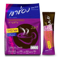 ราคา เขาช่อง คอฟฟี่มิกซ์ 3in1 คาปูชิโน น้ำตาลน้อย 25 ซอง (605152505)