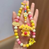 ราคา ประณีต HAND Crafted Pearl โทรศัพท์ CHAIN Original นาฬิกาข้อมือ Anti Lost Design โทรศัพท์มือถือจี้ตกแต่ง (22594144914)