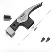 ราคา ไม้จับกรงเล็บหัวค้อนเหล็กหัวค้อนหัวกลมหัวสแควร์เครื่องมือค้อนหัวค้อนสําหรับเครื่องมือช่าง (21150350238)