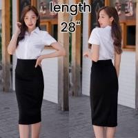 ราคา พร้อมส่ง กระโปรงทรงเอนักศึกษา ทรงเอ ความยาว 28 เอว24 34 (21394398065)