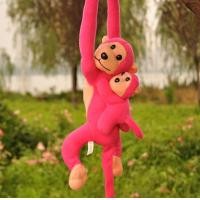 ราคา ลิงน้อยลิงสัตว์เลี้ยงลิงน้อยจะเรียกว่าลิงของเล่นตุ๊กตายัดนุ่นลิงแม่และลูกตุ๊กตาลิงน้อยตุ๊กตามีเสียง (21446649330)