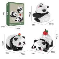 ราคา ของเล่นเด็กเลโก้บล็อกประกอบอย่างสร้างสรรค์รูปดอกไม้แพนด้ายักษ์ปริศนาเพื่อการศึกษาของประดับตกแต่งของขวัญ (22629761638)