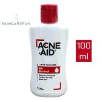 ราคา แท้ พร้อมส่ง Acne Aid Liquid Cleanser Gentle Cleanser 100 ml แอคเน่เอด สีแดง ลิควิด เคลนเซอร์ แอคเน่เอด สีฟ้า เจนเทิ่ล เคลนเซอร์ 100 มล ผิวมัน ผิวแพัง่าย (20600647549)