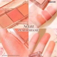 ราคา ปัดแก้ม SIVANNA COLORS FALL IN NUDE MOOD BLUSHES PALETTE HF142 บรัชออน 3ช่อง (22059009015)