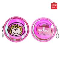 ราคา MINISO กระเป๋าใส่เหรียญทรงกลม โฮโลแกรม Snoopy the Little Space Explorer Collection (22526971997)