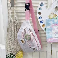 ราคา พร้อมส่งจากไทย กระเป๋าคาดอก กระเป๋าคาดเอว ผ้าไนล่อน แฟชั่นสำหรับผู้หญิง พร้อมเข็มกลัด (22562707517)