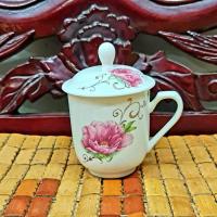 ราคา แก้ว แก้วน้ำชา เเก้วกาแฟ แก้วน้ำ แก้วชงชา มีฝาปิด แก้วเซรามิค (13045545381)