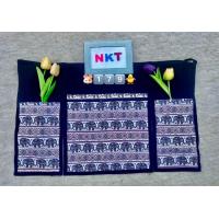 ราคา ผ้ากันเปื้อน ผ้ากันเปื้อนครึ่งตัว ผ้ากันเปื้อนแบบครึ่งตัว Haft Apron ผ้ากันเปื้อนทำอาหาร ผ้ากันเปื้อนลายพื้นเมือง (22114011127)