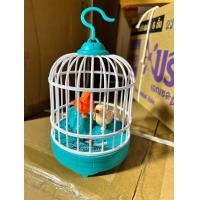 ราคา นกพูดได้ นกของเล่น กรงนกคู่ใส่ถ่านมีเสียงมีไฟ (22590904667)