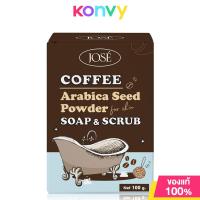ราคา JOSE Coffee Soap Scrub 100g สบู่สครับกาแฟอาราบิก้าแท้บดละเอียด (22801620369)