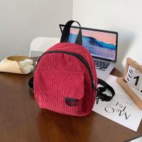 ราคา ifashionbagshop IF1923 กระเป๋าเป้สะพายหลังใบเล็กผ้าลูกฟูกใบเล็ก (22718558163)