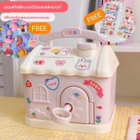 ราคา ทุกวัน ส่งฟรี ถูกๆ จัดส่งจากกรุงเทพ กระปุกออมสินมินิลายการ์ตูนน่ารักๆ กระปุกออมสินน่ารัก ระปุกออมสินสีชมพู สีฟ้าพร้อมส่ง สองสีและสองรูปลักษณ์ (21527366476)