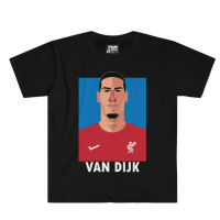 ราคา PSMเสื้อยืดลายนักฟุตบอล ลิเวอร์พูล 2022 23 สีดำ (21734270483)