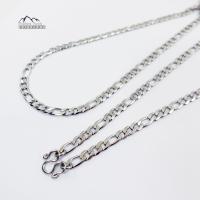 ราคา T35 ลายฟิกาโร่ Figaro โซ่แบนฮิปฮอป เส้นเล็ก ยาว 26 นิ้ว สร้อยคอสแตนเลส สร้อยพระ สร้อยสแตนเลส สร้อยสแตนเลสแท้ (9831744802)