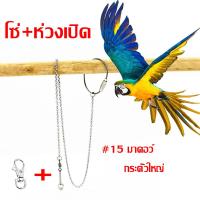 ราคา โซ่คล้องขานก โซ่นก ห่วงขานก ห่วงเปิดขานก ยาว 80 cm เลิฟเบร์ด นกกรงหัวจุก นกเอี้ยง (21092908286)