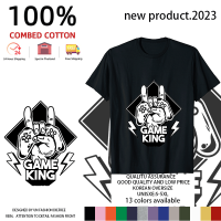 ราคา ใหม่เสื้อยืดแขนสั้นหลวมด้านบนท่าทางพิมพ์อินเทรนด์ผู้ชายและผู้หญิง S 5XL 11 สี (21734351340)