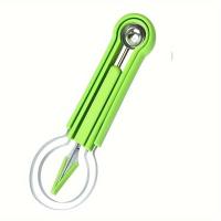 ราคา Meet tu 3in1 ช้อนตักผลไม้ ที่ตักแตงโม แคนตาลูป ที่ขุดผลไม้ มีดแกะสลัก ที่ปลอกเปลือกผลไม้ (22238913425)