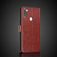 ราคา เคสหนังฝาปิดมีช่องใส่บัตรสำหรับ Samsung Galaxy A11 A115M A115F ฝาพับหนัง Pu เคสกระเป๋าสตางค์ย้อนยุค (21593277335)