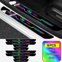 ราคา ใช้ได้กับ Ford Fiesta Mondeo Ranger โฟกัสรถสปอร์ต Ecosport Kuga C Max คิ้วแต่งรถยนต์ประตูพร้อมเลเซอร์ต้อนรับสติกเกอร์ป้องกันการเหยียบย่ำ (21964402011)