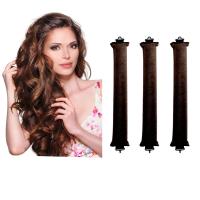 ราคา Heatless Hair Curler Sleep Curly Hair Stick Flexi Rods With Hook Sleep Curling Iron No Heat Curlers Overnight Heatless Curls (22119779362)