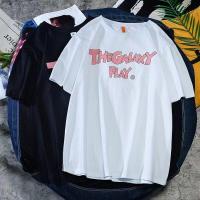 ราคา PX เสื้ัอลำลองผู้หญิง เสื้อยืด แขนสั้น คอกลม ลายพิมพ์สีชมพูสุดหวาน เสื้อคู่ลายภาษาอังกฤษ The Galaxy play girl (19263675250)