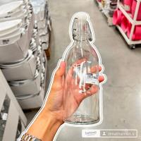 ราคา IKEA ขวดแก้วมีจุกล็อก ขวดน้ำ ขวด ขวดแก้ว แก้วใส 0 5 ลิตร (22092110321)